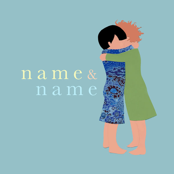 HUG custom name print